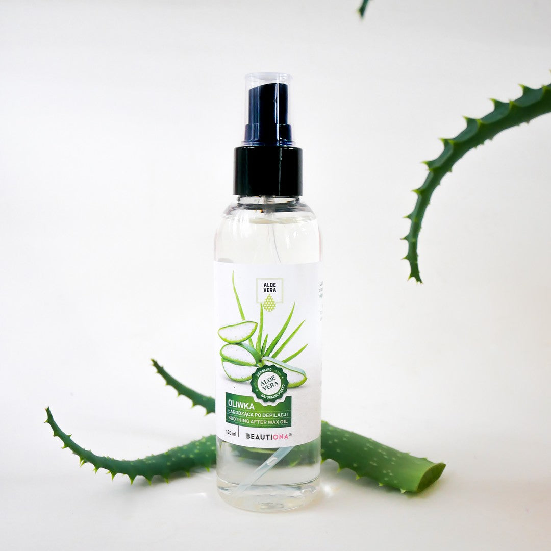 ALOE VERA Post-Depilationsöl 150ml Körperspray Aloe Öl