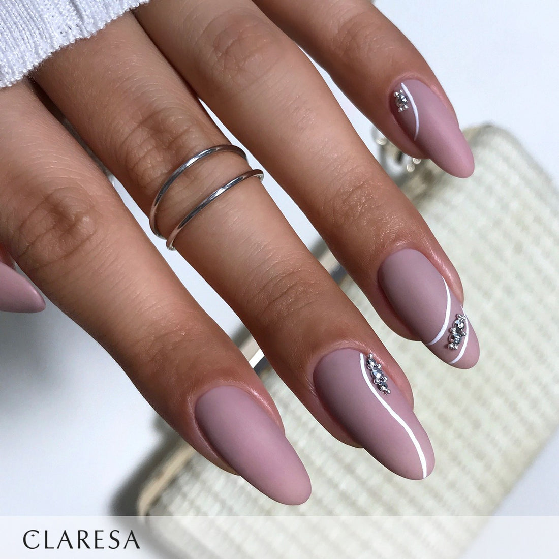 Claresa Hybrid Nagellack NUDE 109