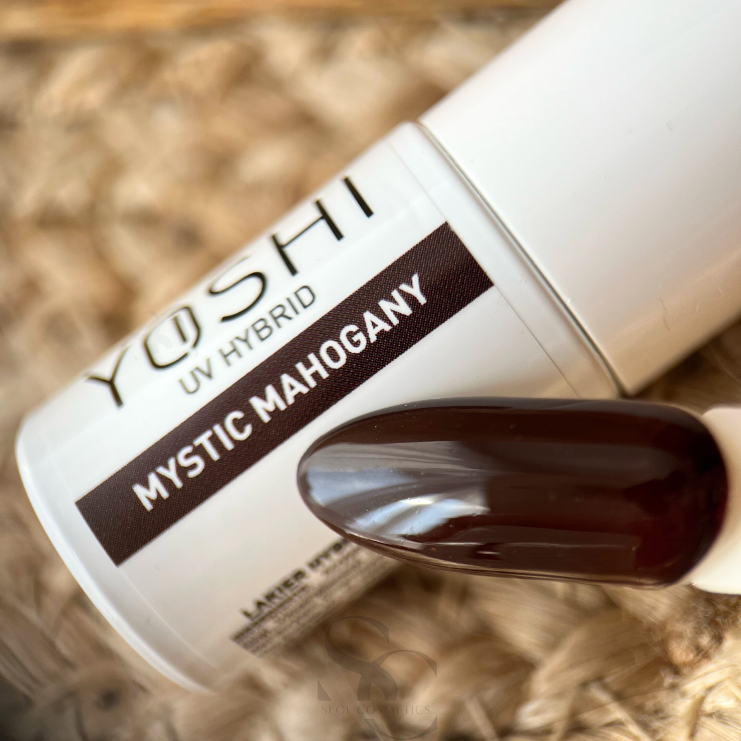 Yoshi UV-Hybrid-Nagellack 137 Mystic Mahogany, 6 ml