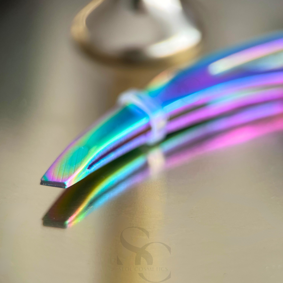 REGENBOGEN-AUGENBRAUENPINZETTE Kameleon Regenbogen-Augenbrauenpinzette