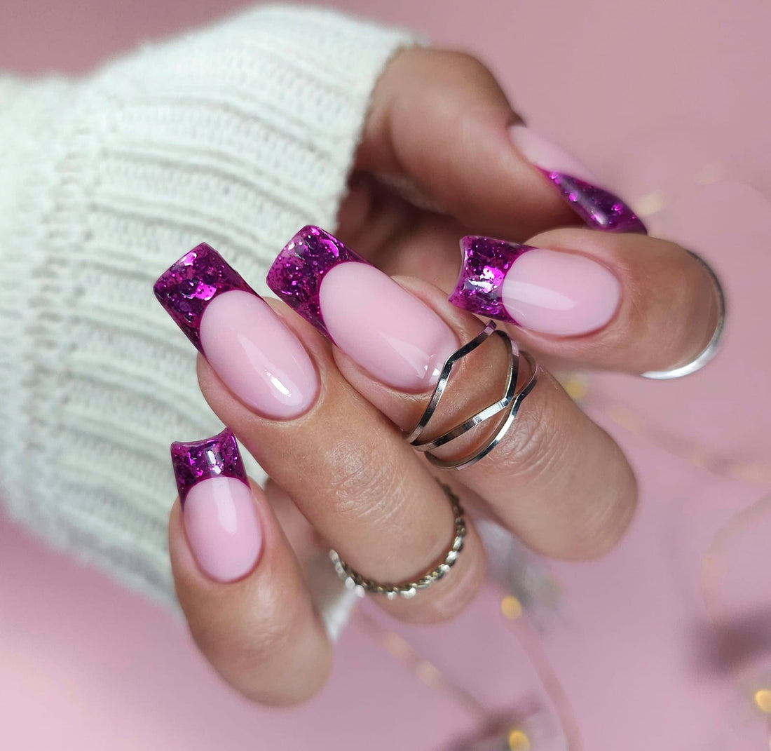 Claresa Mega Star Art Gel Pink Pixel Nagelkunst-Gel-Sprenkel