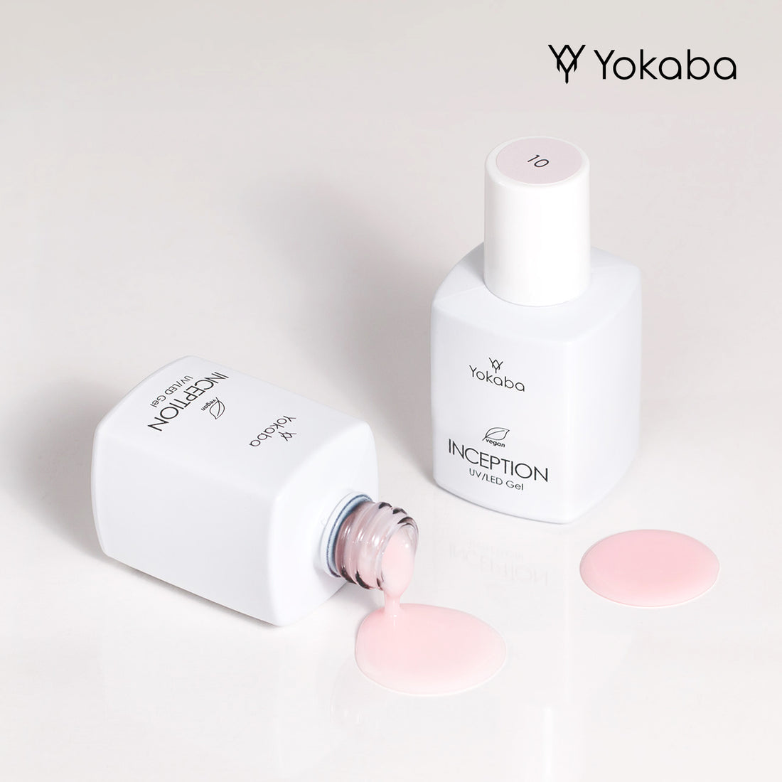 Yokaba INCEPTION 09 French Kiss Aufbaugel in einer Flasche für Nägel 30ml