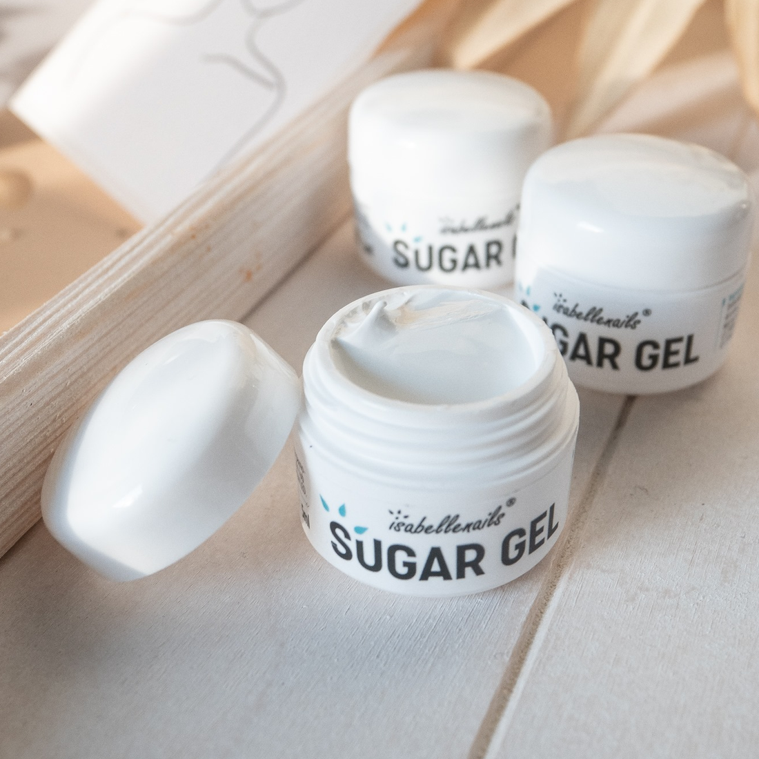 ZUCKER-Gel zum Dekorieren, Paste für Babyboomer-Iombre-Nägel, ISABELLENAILS, 5 ml