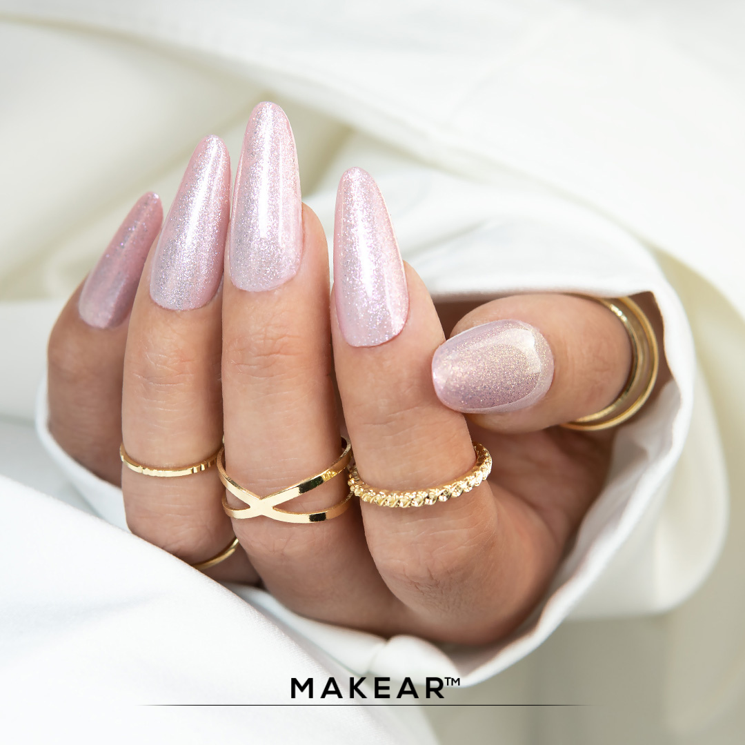 Makear 401 Hybrid-Nagellack, glänzende Nägel, Princess Collection, 8 ml