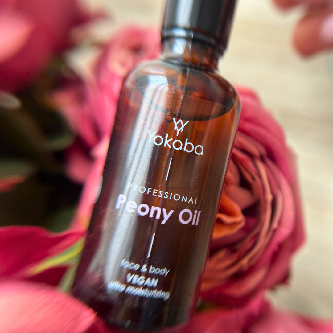 Yokaba florales Körper- und Massageöl 50ml Pfingstrosenöl vegan Spa