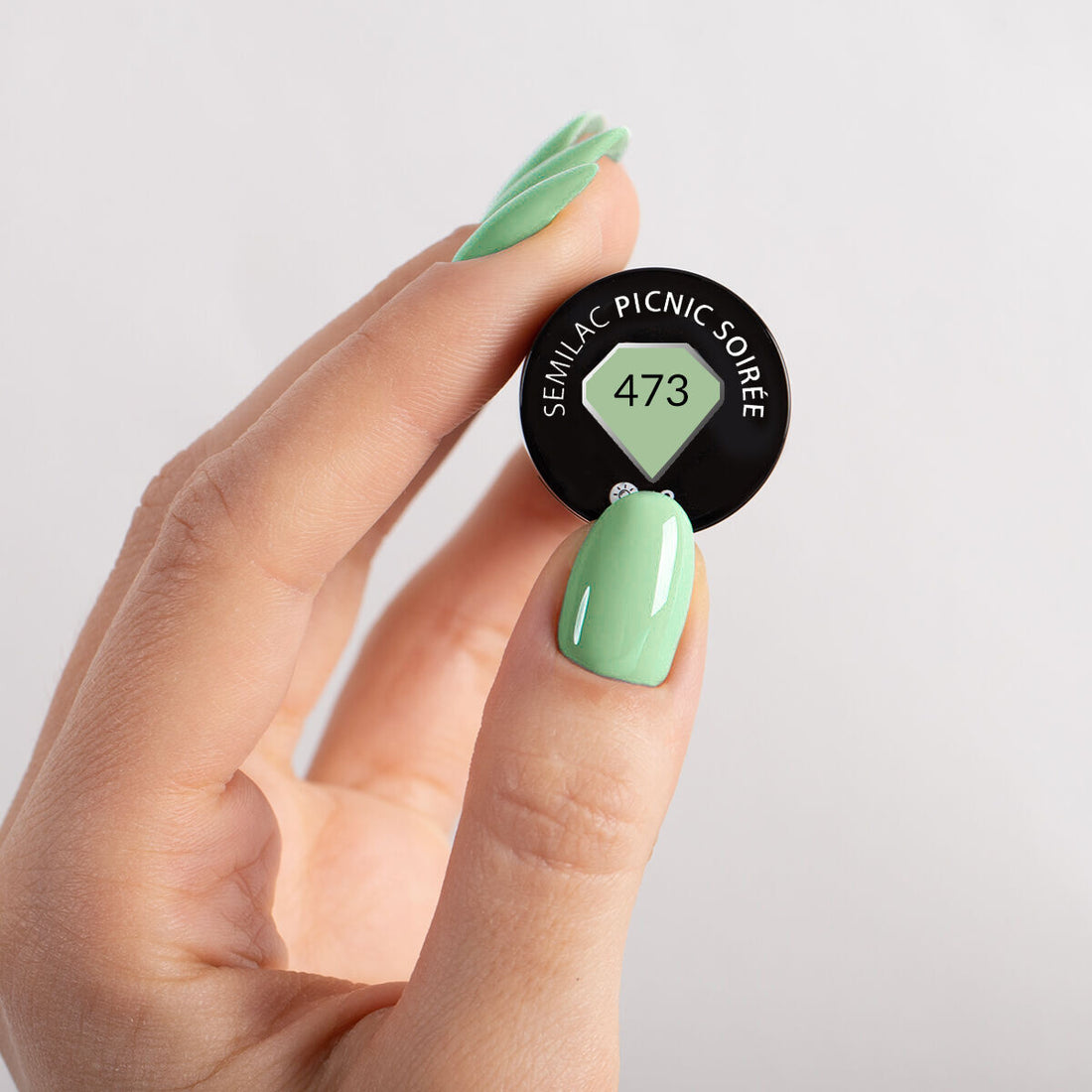 SEMILAC 473 Picnic Soirée Hybrid Nagellack 7 ml