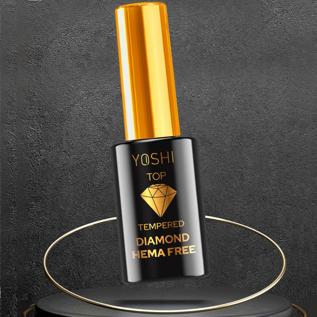 Yoshi Top Tempered DIAMOND Hybrid-Nagellack Diamantlack 10ml