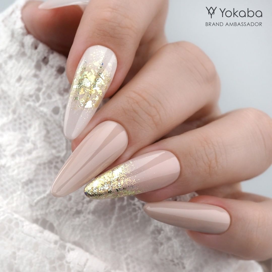 Yokaba Pure Vegan klassischer Nagellack 07 Office Beige Nagellack 10ml