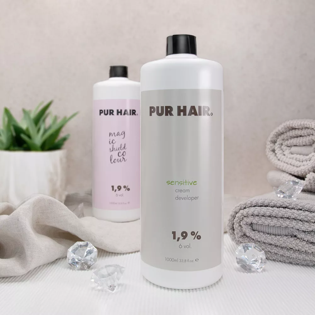 PUR HAIR Loton Developer Sensitive 1,9% 6Vol Haaraufhellercreme 1000ml