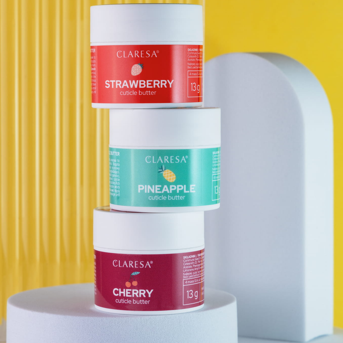 Claresa Ananas-Nagelhautbutter
