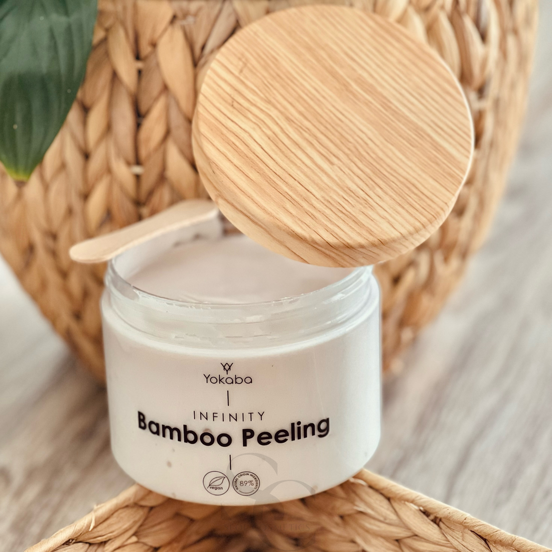 Yokaba Infinity Bamboo Bambuspeeling 500ml Macadamiaöl Veganes Peeling