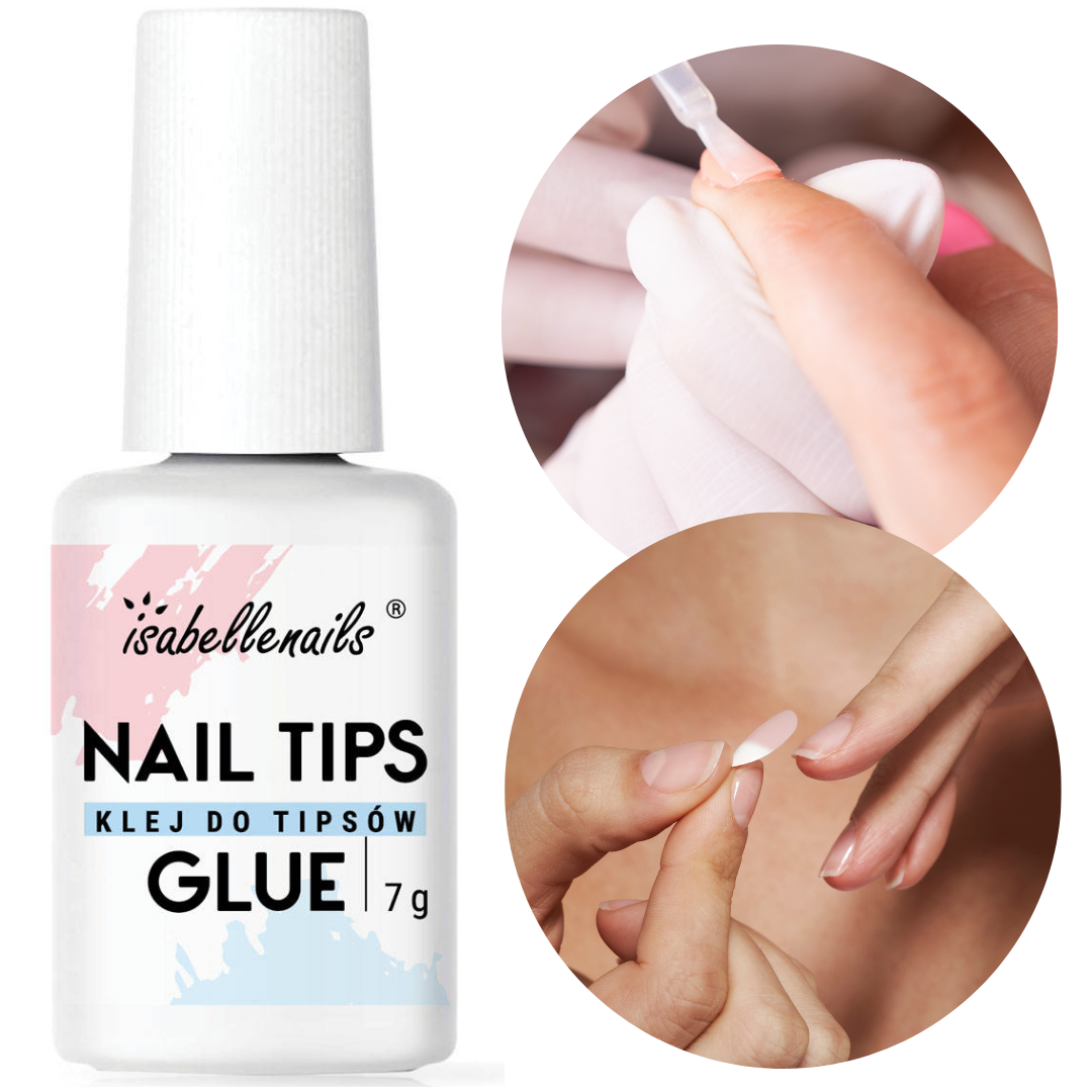 Semilac TIPS CLEAR + GLUE Nagelverlängerungsset