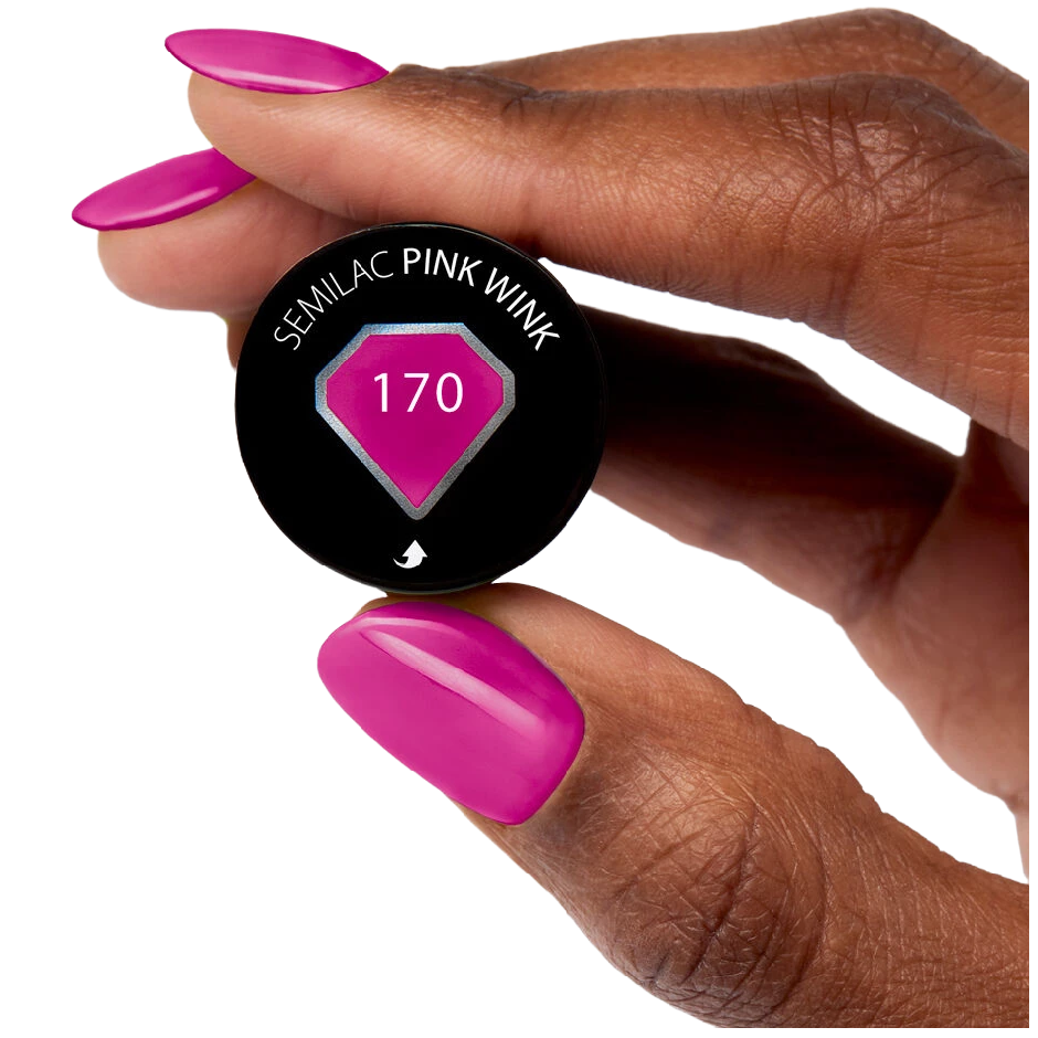 SEMILAC 170 Pink Wink UV-LED-Hybridlack, 7 ml