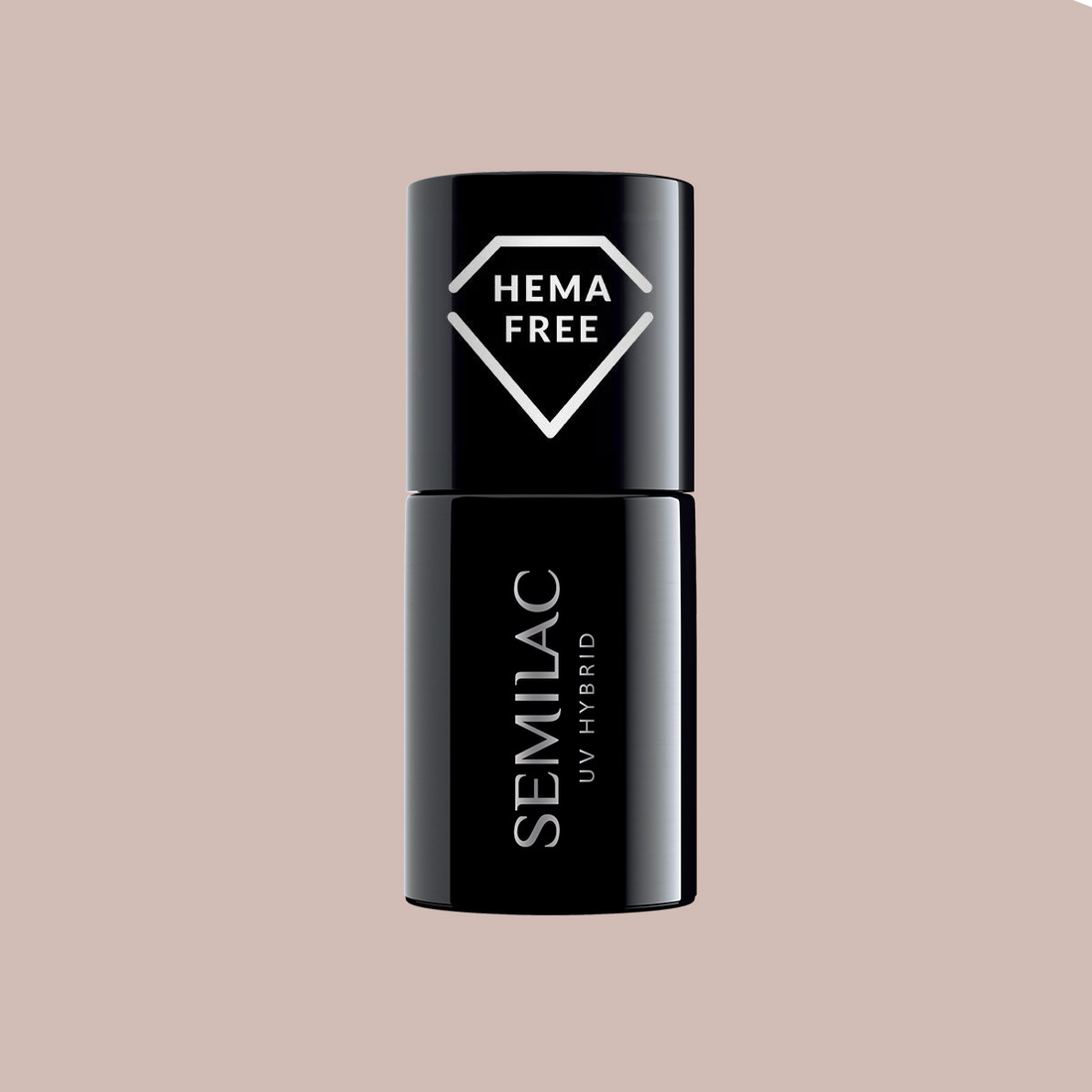 SEMILAC 414 Evening Sand Hybrid-Nagellack, 7 ml
