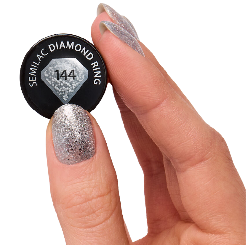 SEMILAC 144 Diamond Ring UV-LED-Hybrid-Nagellack, 7 ml