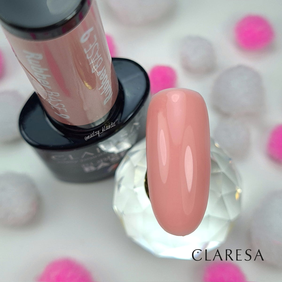 Claresa Base Rubber 9 Hybrid-Nagelbasisgummi UV/LED