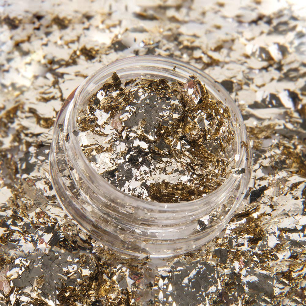 Nagelstaub METALLIC FLAKES ALU J. GOLD Nr.9