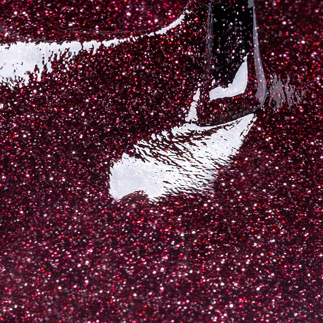 Neonail Hybrid-Nagelbasis N20 Glitzereffekt Burgunderglanz 7,2 ml