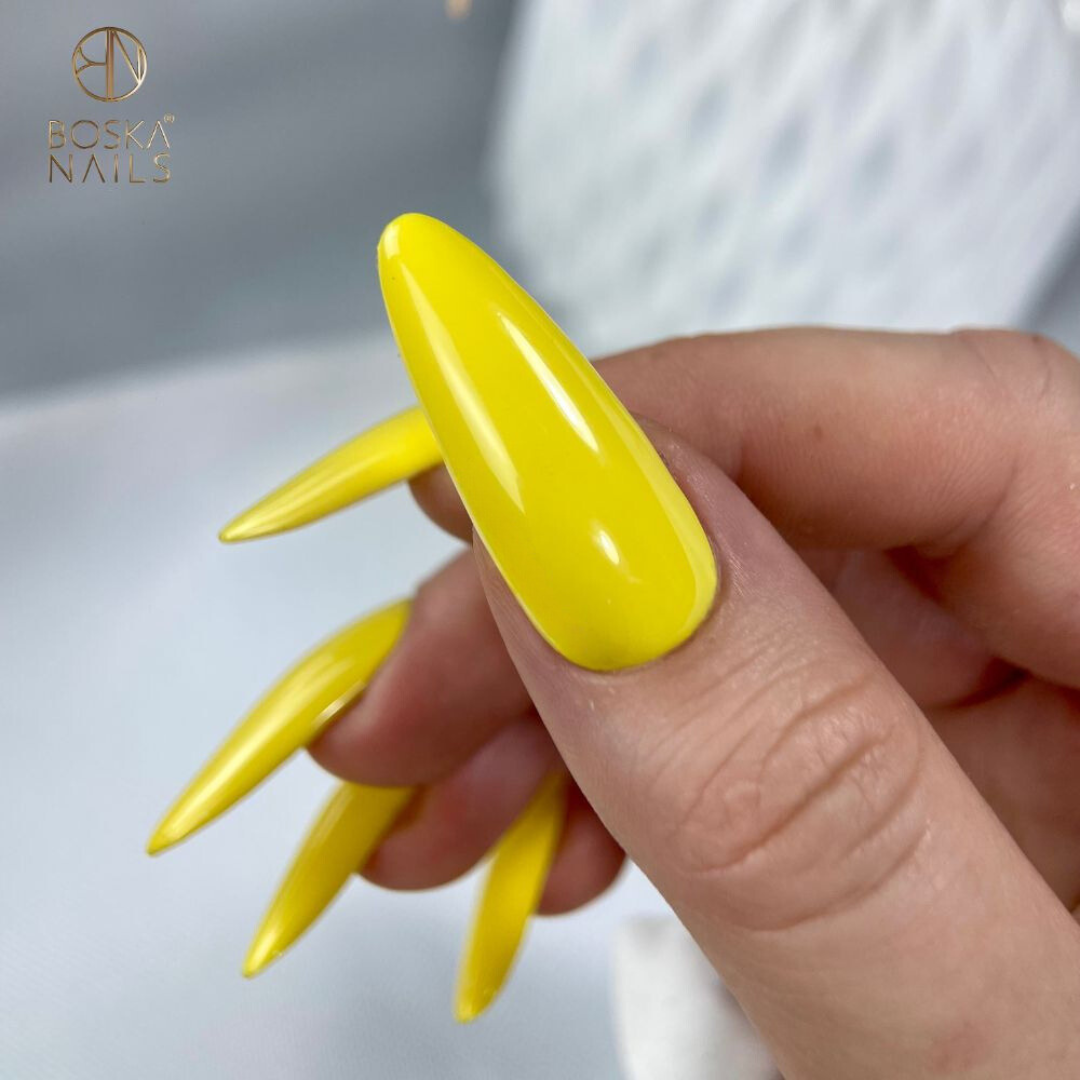 Boska Nails Hybrid-Nagellack 476 Summer Time Yellow Cabrio, 6 ml
