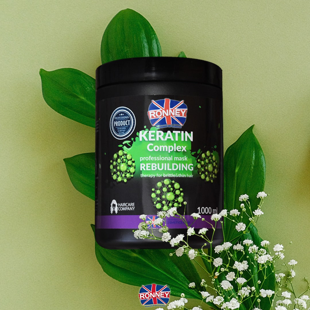 RONNEY Professional Mask Keratin Complex Aufbaumaske für trockenes und brüchiges Haar