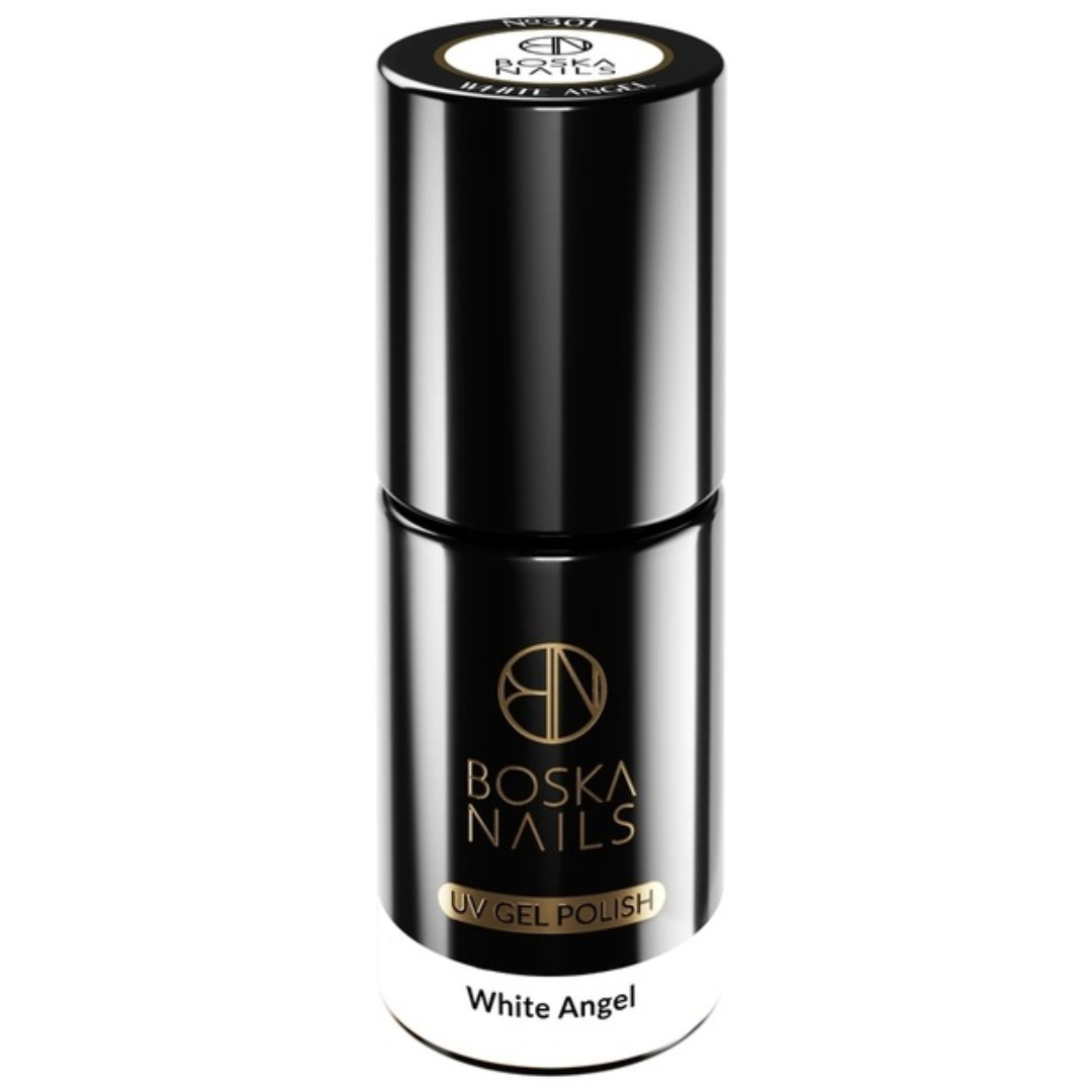 Boska Nails Hybrid Nagellack Nr. 301 White Angel White, 6 ml