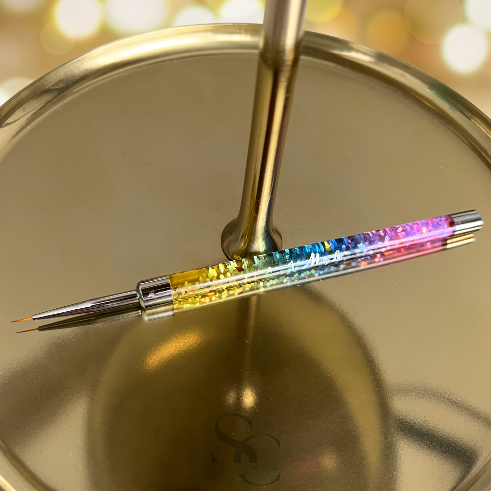 Nailart Pinsel RAINBOW Pro Liner 7mm MollyLac dünne Muster