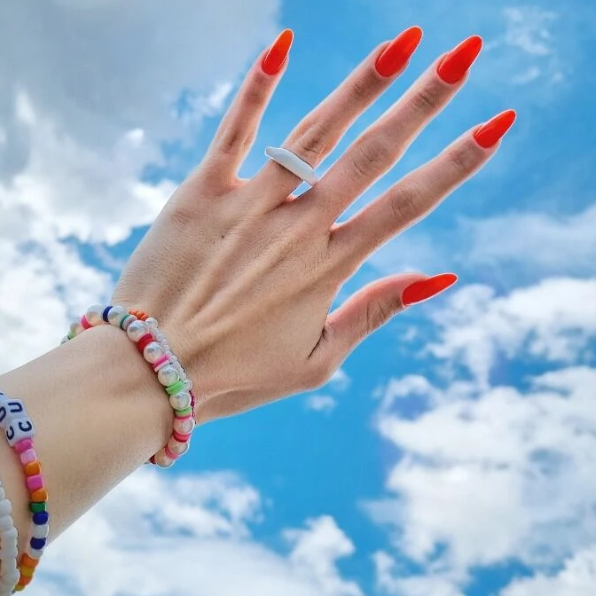 HI HYBRID #278 Cosmo Orange Hybrid-Nagellack, 5 ml