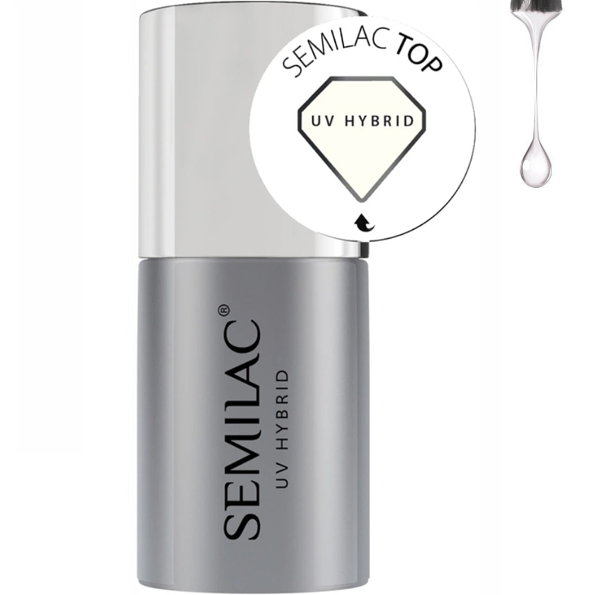 Semilac TOP Coat für Hybrid-Nagellack 7ml