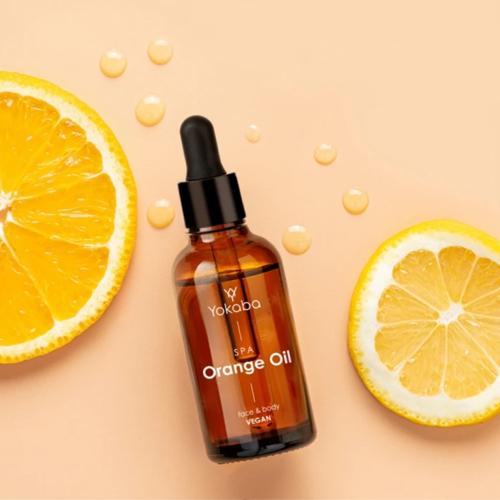 Yokaba Orange Körper- und Massageöl 50ml Orangenöl Vegan Spa