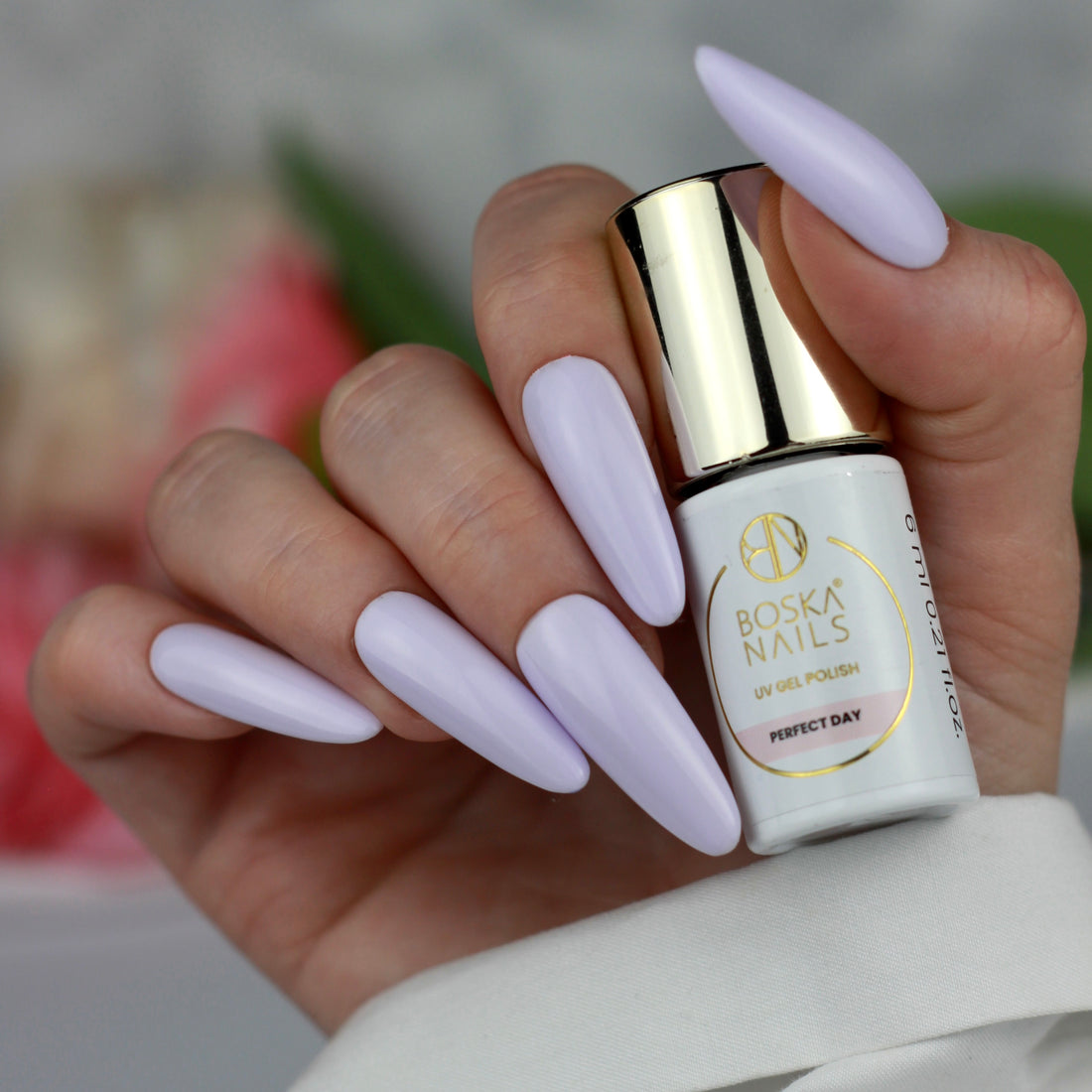 Boska Nails Hybrid-Nagellack 417 Perfect Day Say Yes Flieder, 6 ml
