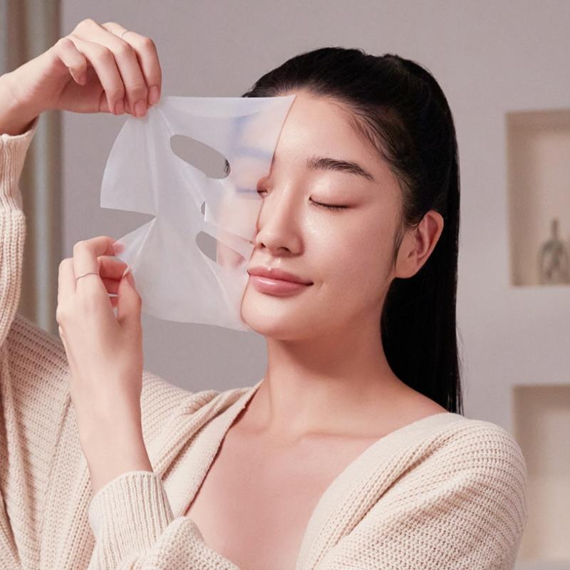 GLAMFOX Smoothing Sheet Mask Probiotische asiatische Gesichtsmaske
