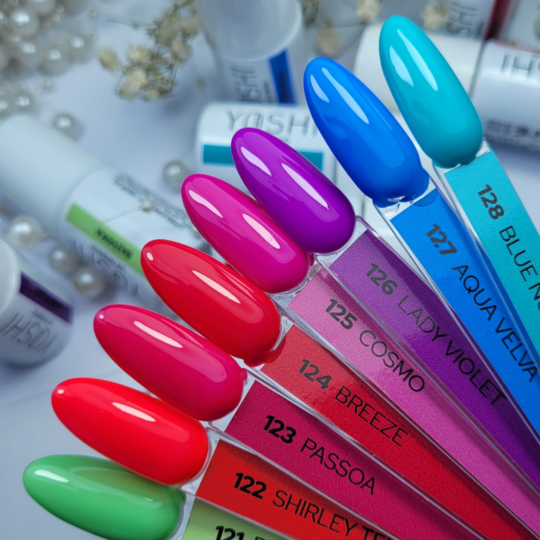 Yoshi UV-Hybrid-Nagellack 123 Passoa, 6 ml