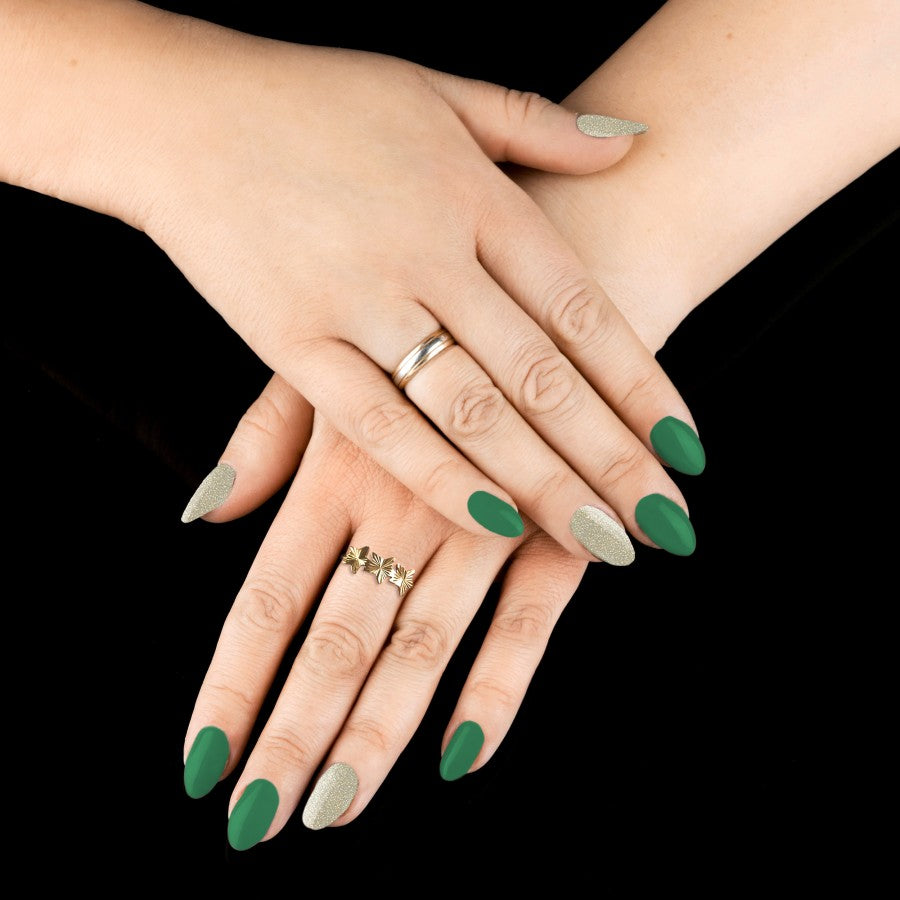 Manica Hybrid-Nagellack 101 Jade Mist, LED/UV-Gel-Lack, 10 ml