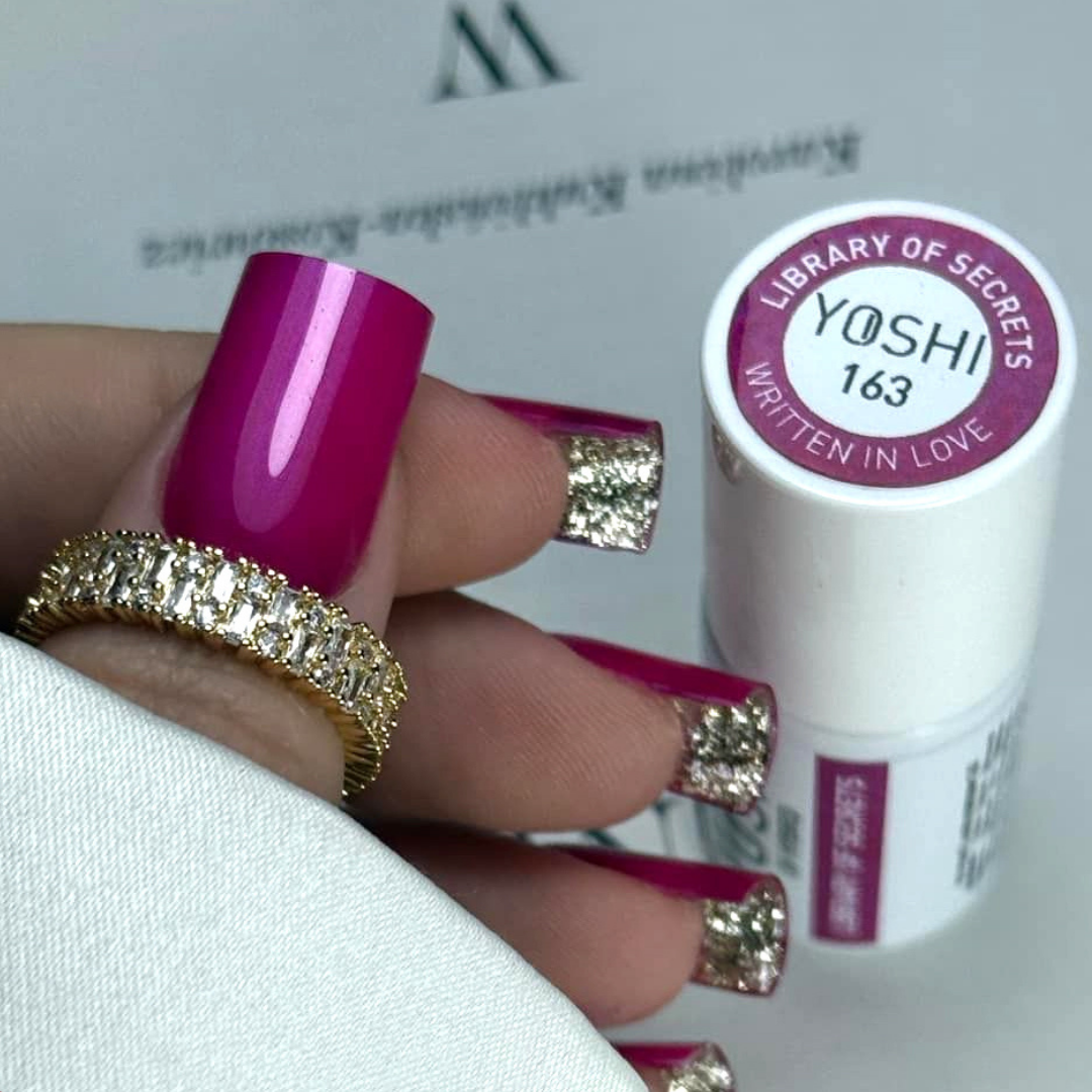 Yoshi UV-Hybrid-Nagellack 163 Library Of Secret, 6 ml