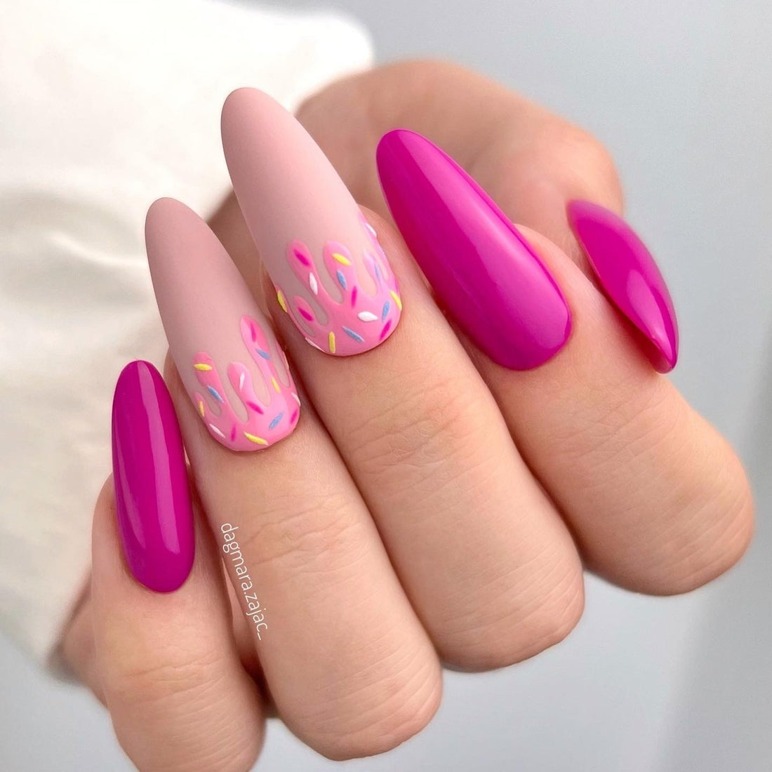 Boska Nails Hybrid-Nagellack 350 Secret Bomb Pink, 6 ml