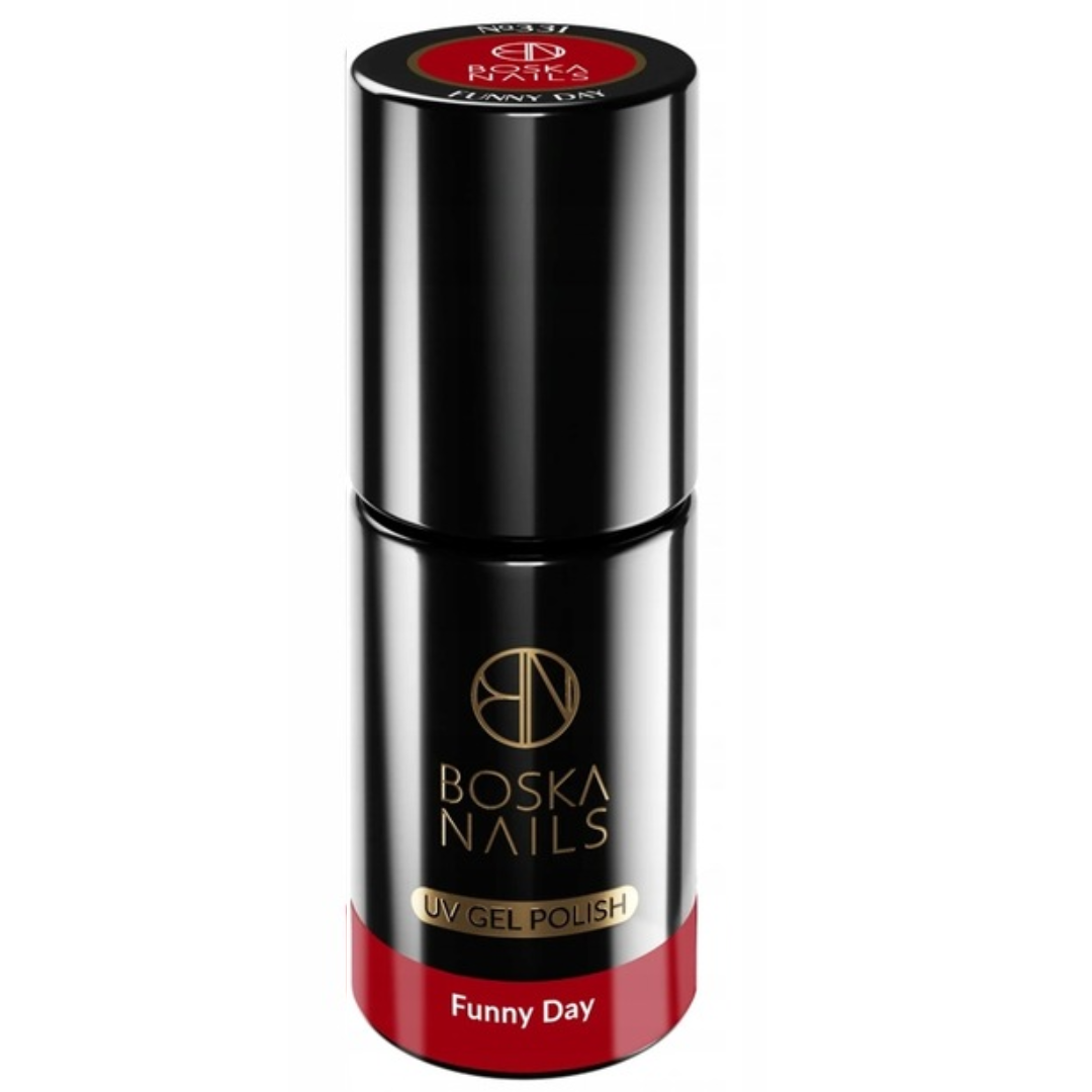 Boska Nails Hybrid Nagellack Rot Nr. 331 Funny Day 6ml