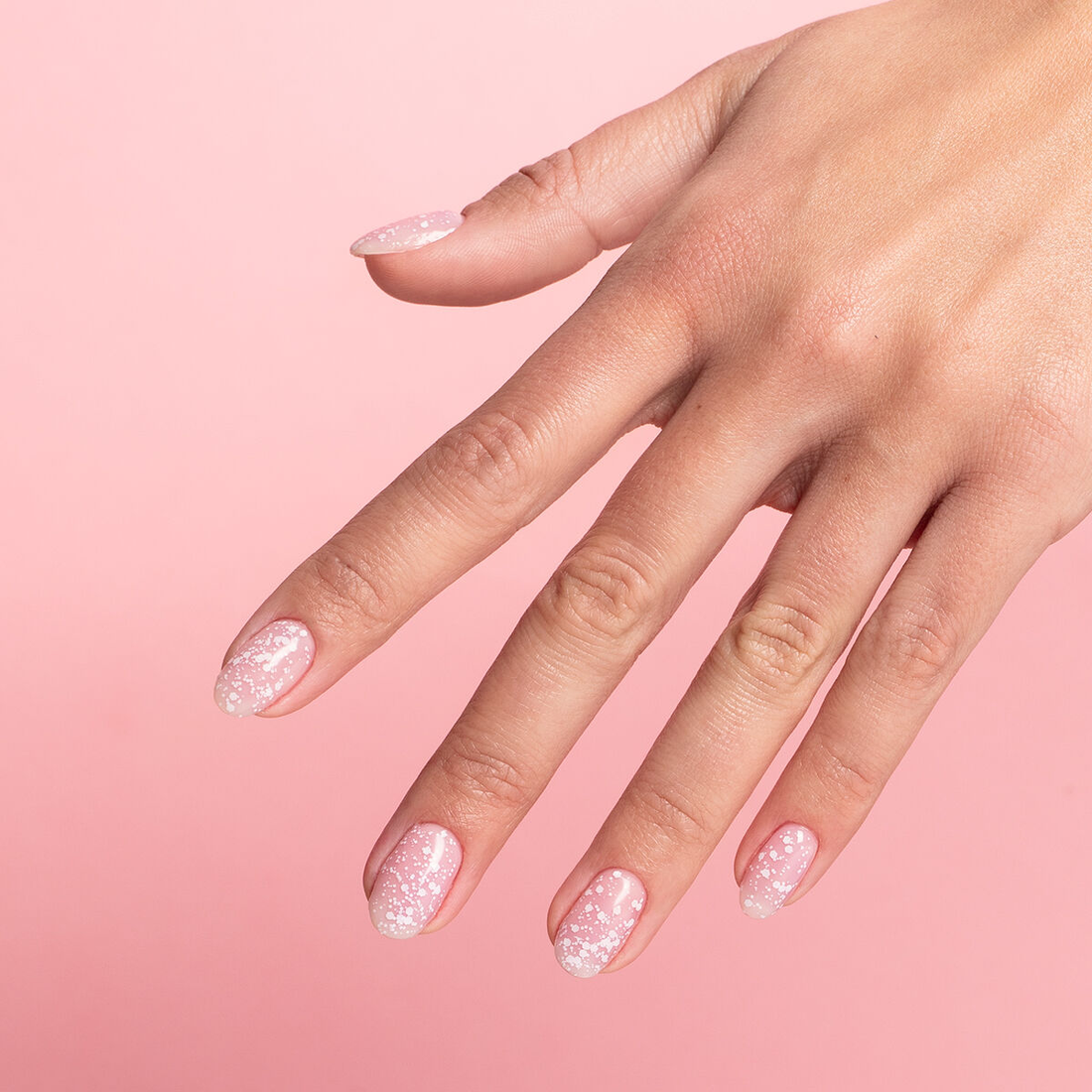 SEMILAC 490 Ice Crushed Hybrid-Nagellack, 7 ml, Crushed-Ice-Effekt