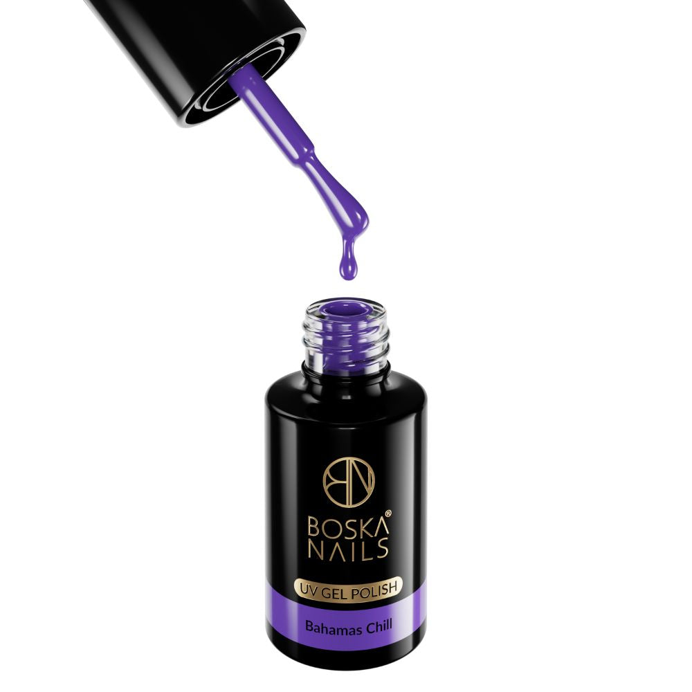 Boska Nails Hybrid-Nagellack 423 Bahamas Chill Purple, 6 ml