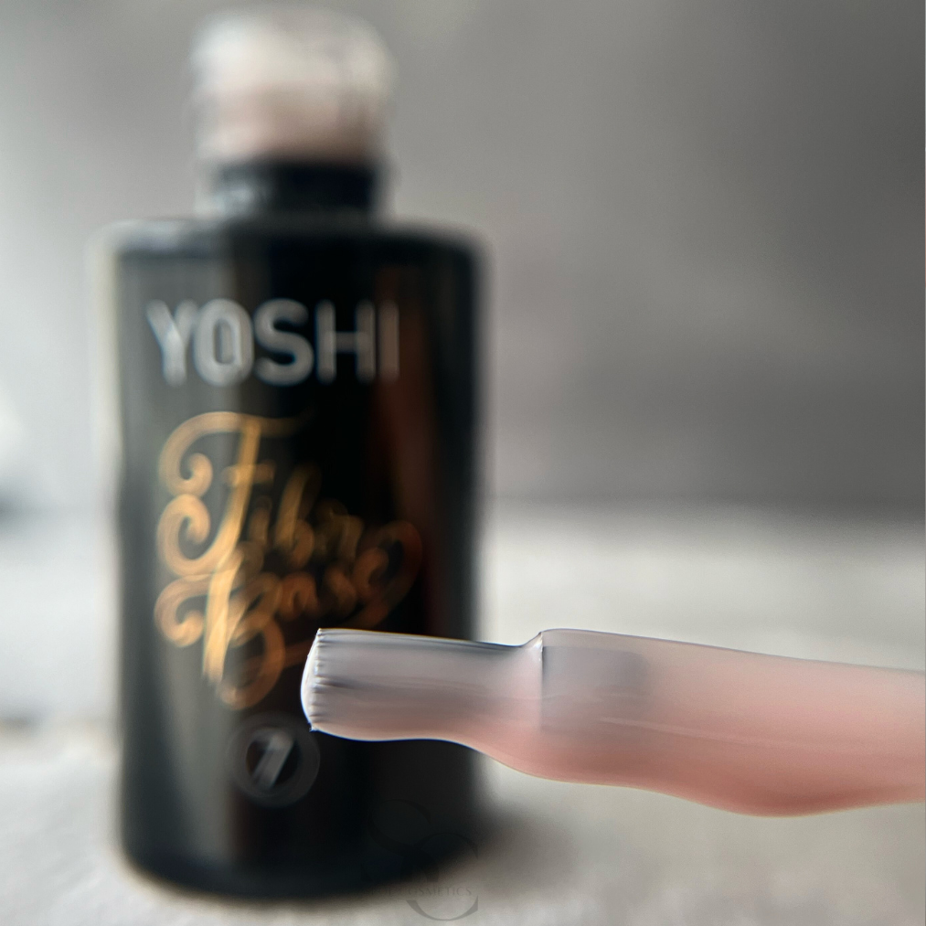 Yoshi Fiber Base Hybrid No7 Nude-Nagelbasis mit Fiberglas 10 ml