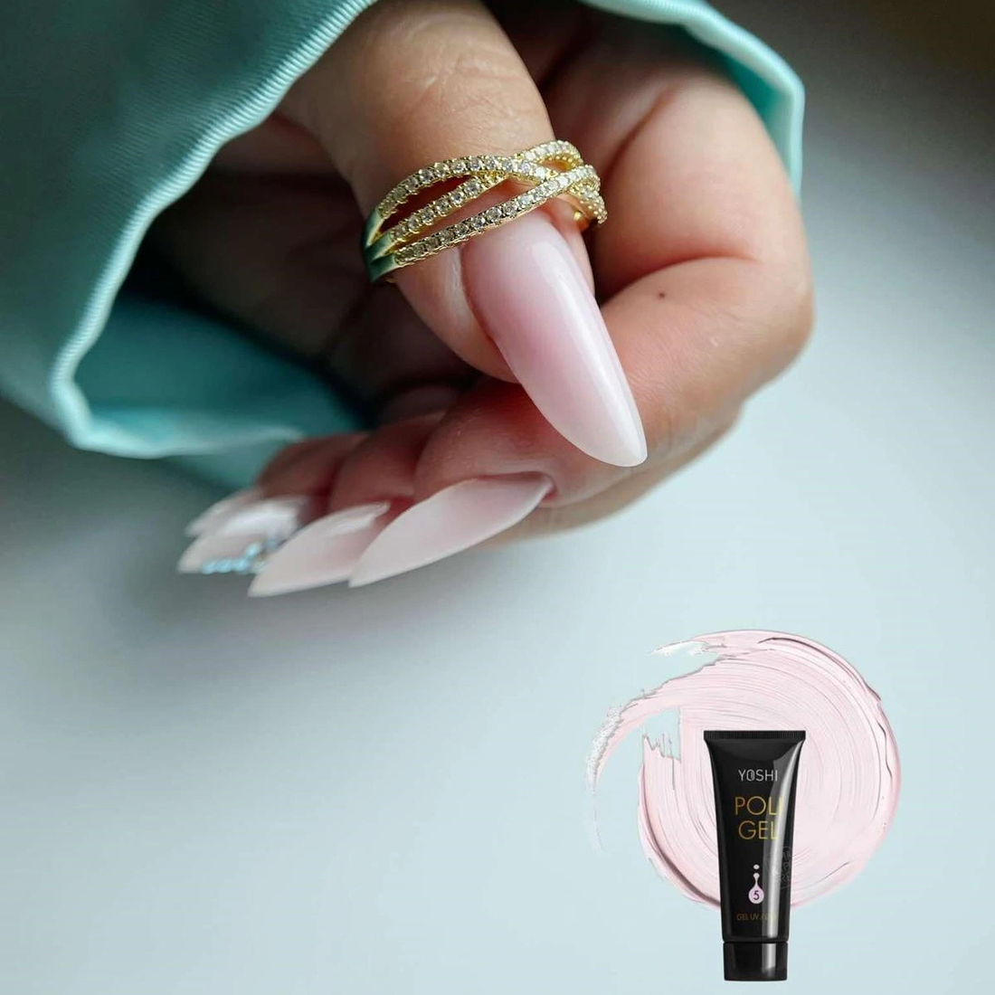 Yoshi PoliGel No5 Nagelaufbaugel Acrylgel in der Tube 30ml