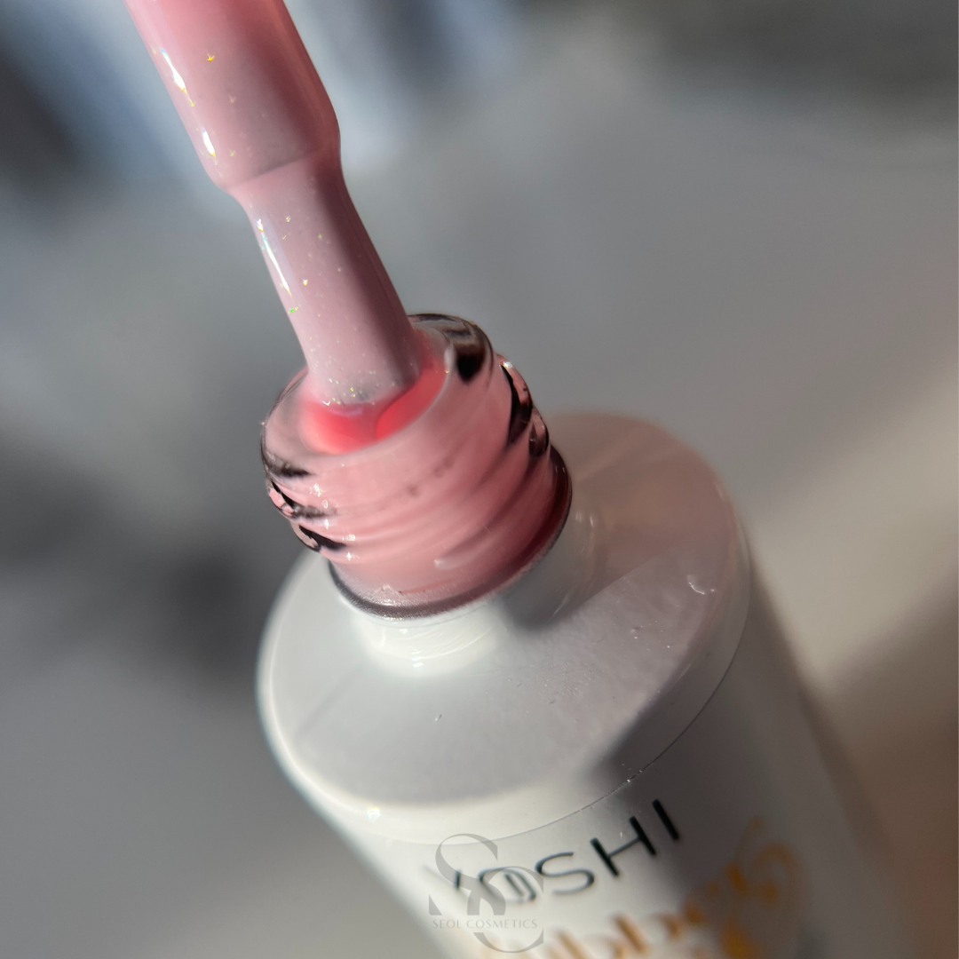 Yoshi Rubber Base Nr. 12, Hybrid-Nagellack, Gummibasis, 10 ml