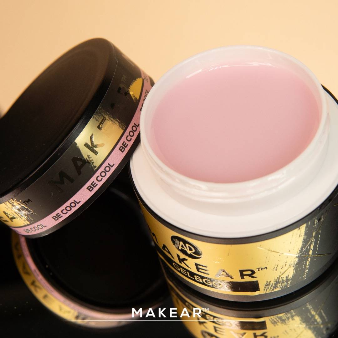 Makear GG12 Gel&Go Nagelaufbaugel ohne Feilen Be Cool 50ml