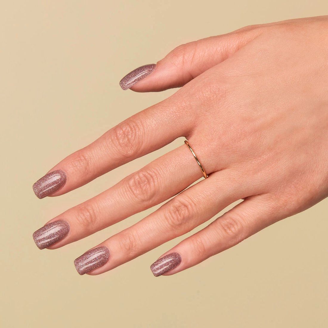 Semilac 322 Shimmer Dust Brown Hybrid-Nagellack, 7 ml