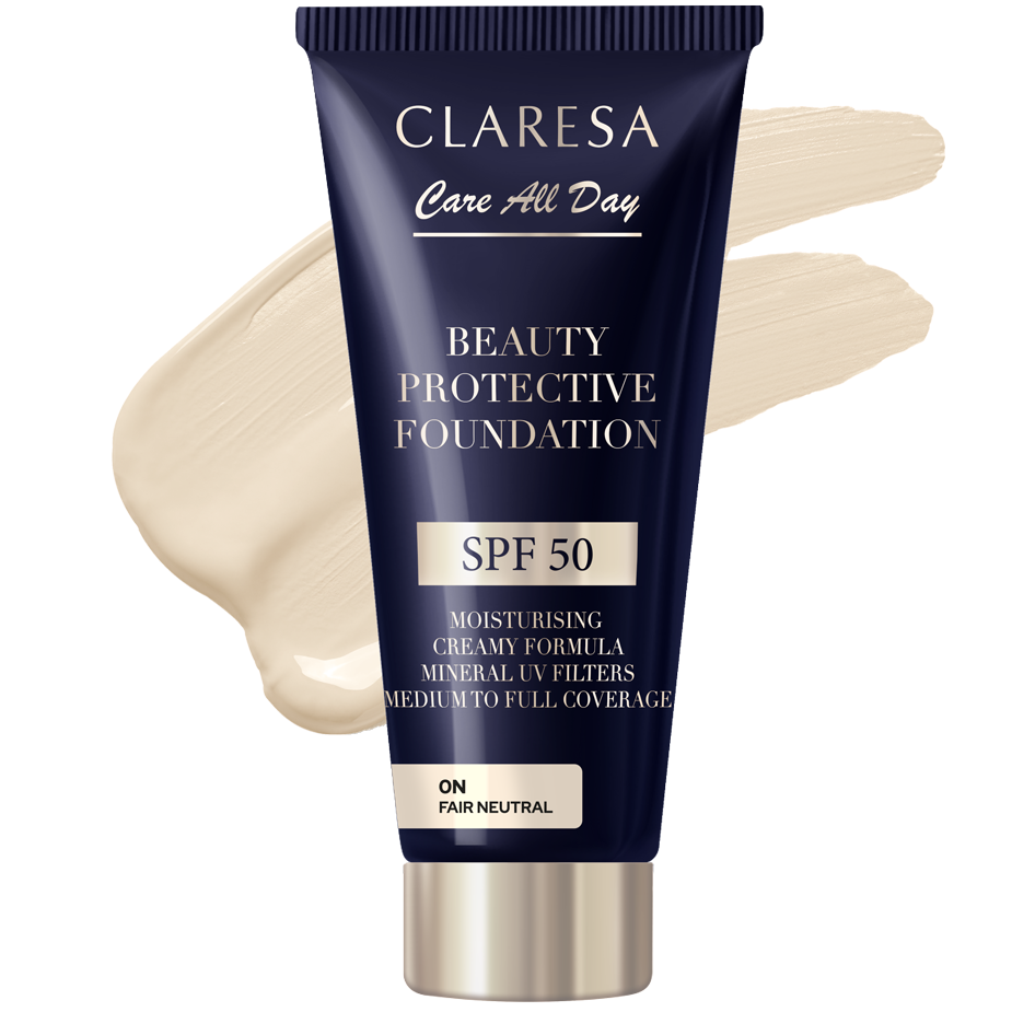 Claresa Care All Day Beauty Gesichtsgrundierung LSF 50 0N Fair Neutral 30 ml