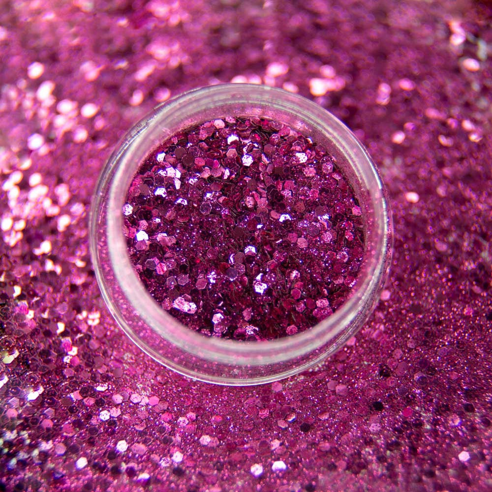 Elegance Nagelpuder Nr. 12 Fuchsia Glitter