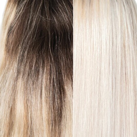 PUR HAIR Blondierung weißes Haar Aufheller Pulver staubfrei 500g