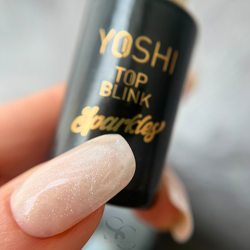 Yoshi Top Blink Sparkles Hybrid-Nagellack, gesprenkelt, 10 ml