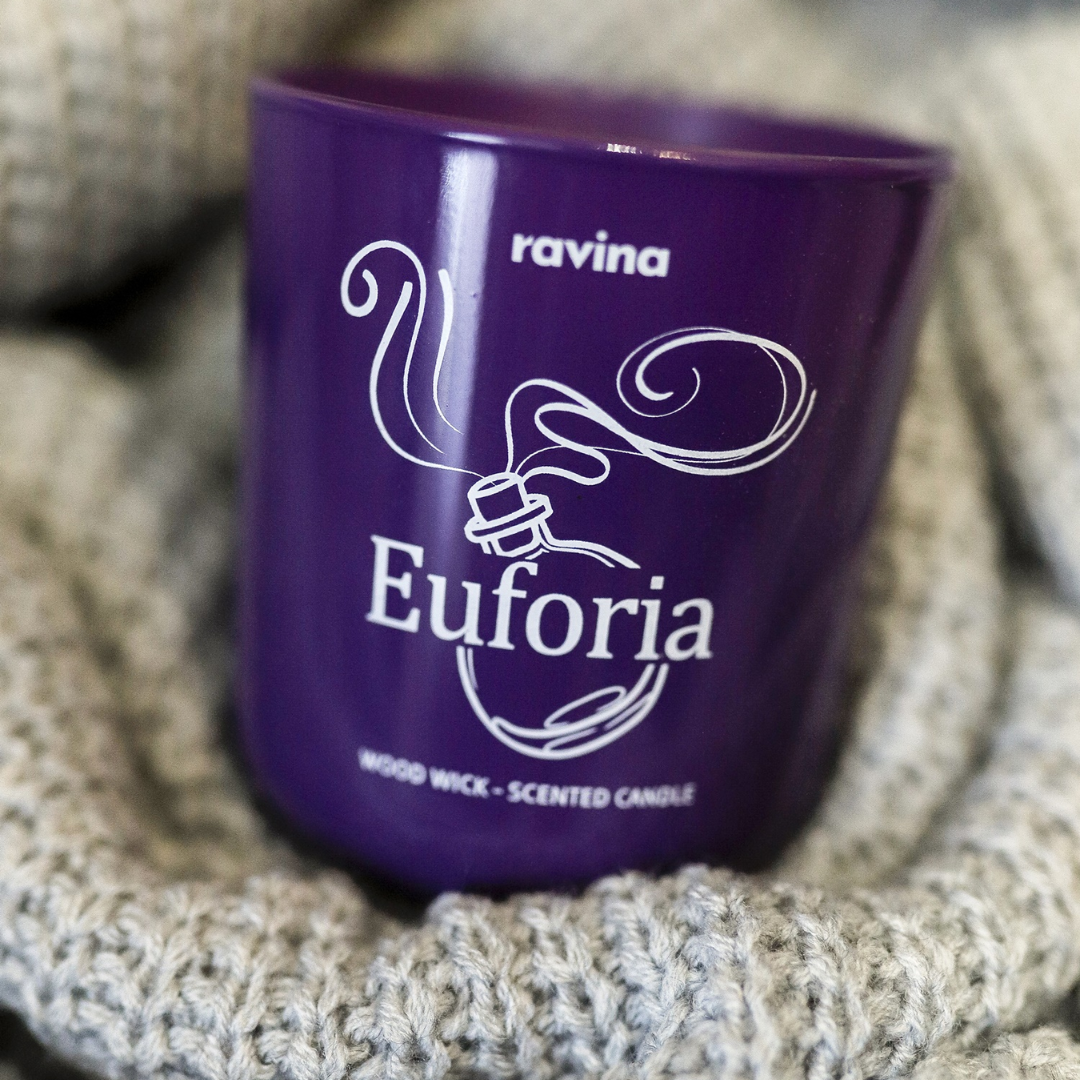 Ravina Geschenkset 3x Sojakerze Euphoria + Bella Opium + Cleo