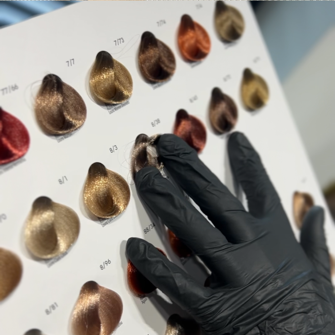 PUR HAIR Farbkartenbuch Haarfärbemittel Farbtester