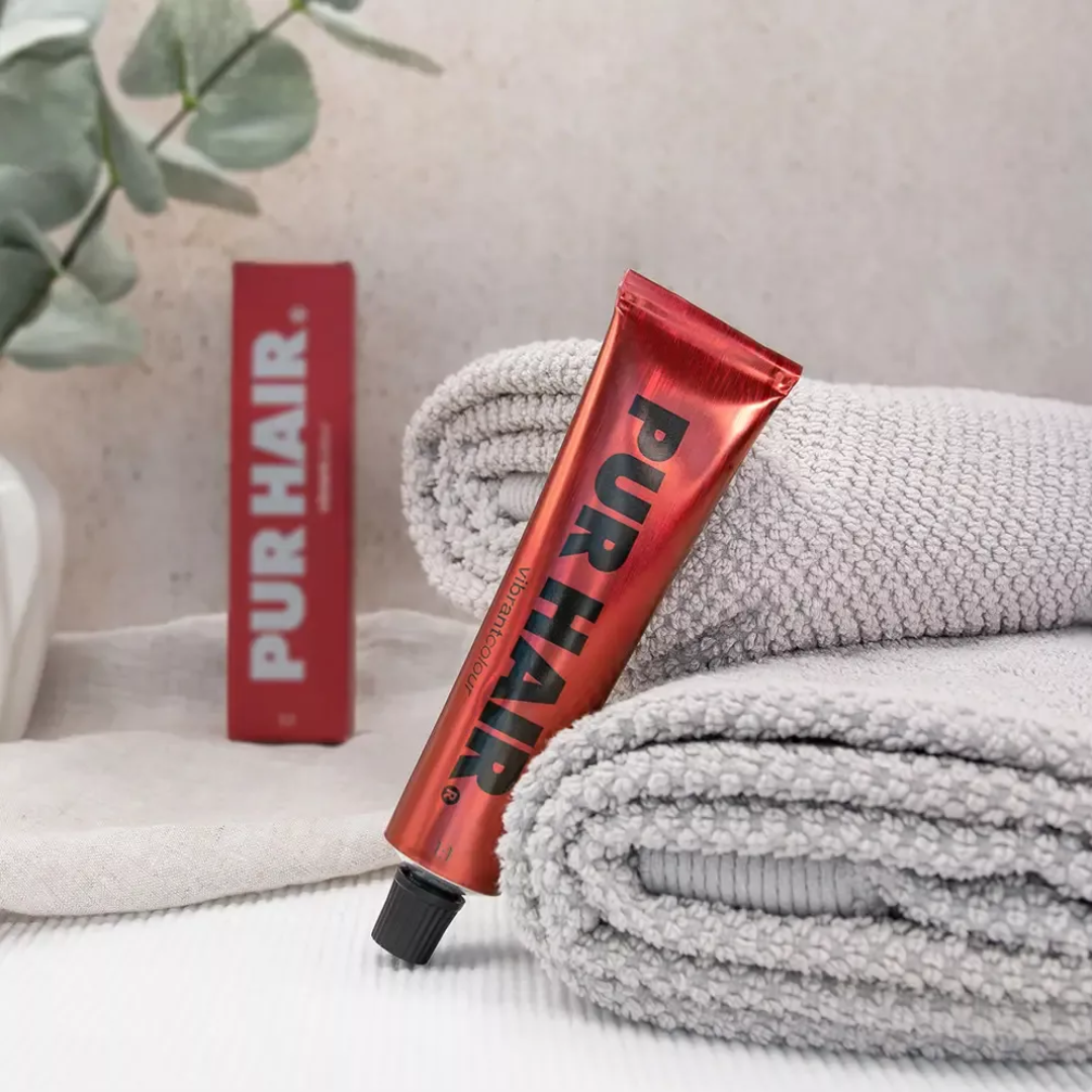 PUR HAIR Vegane Haarfarbe 7.43 Professionelle Färbung 60ml Leuchtend